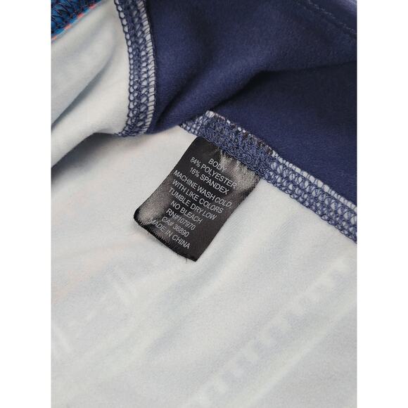 Kerrits Equestrian Womens Medium Pro Tek Fleece‎ Sweater Blue Fair Isle Nordic - Picture 8 of 8